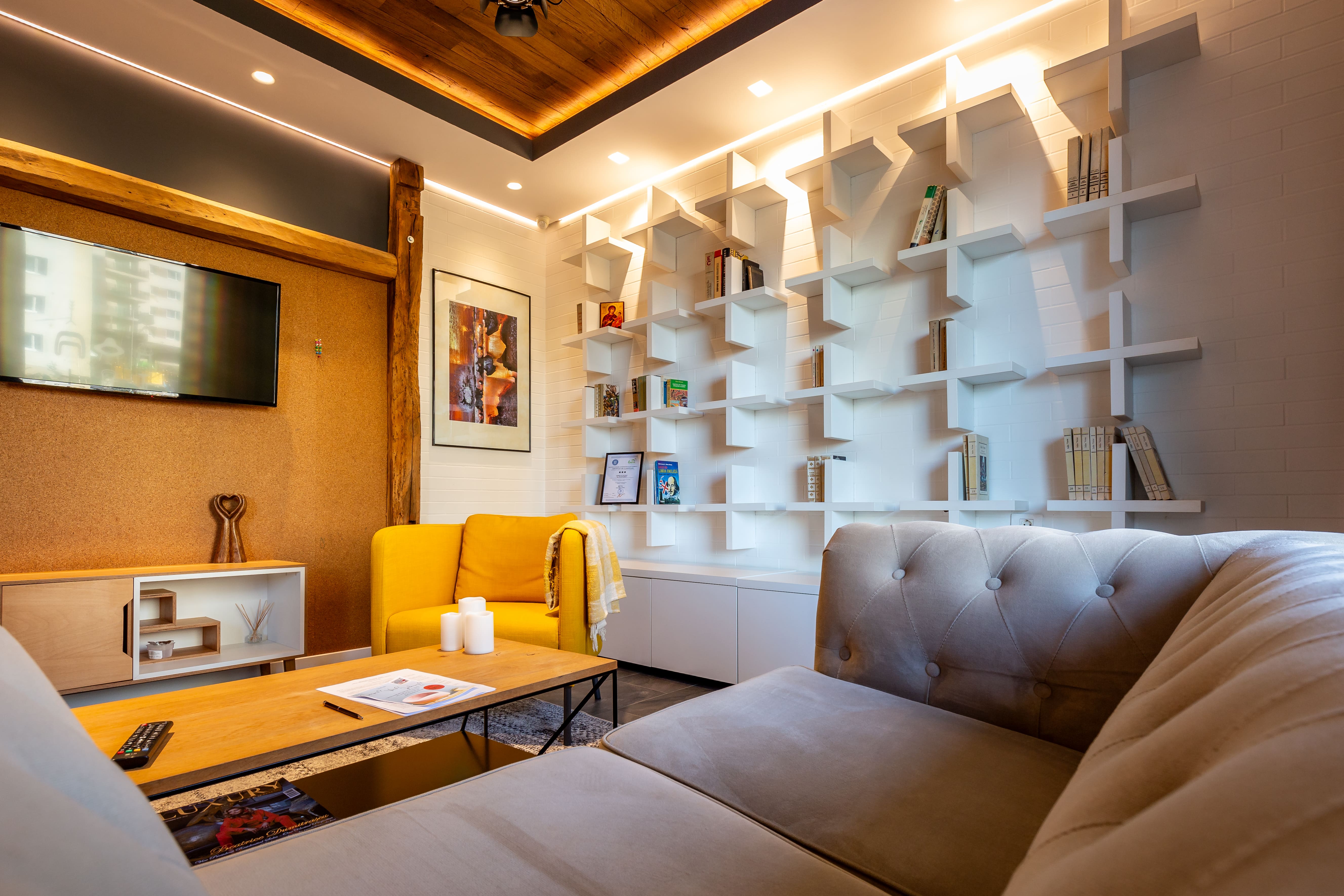 Interior view of the apartment